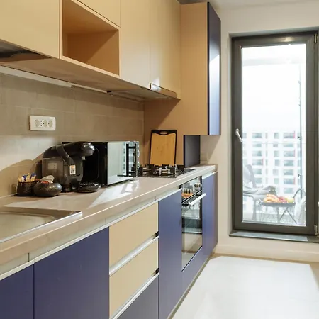 Apartment 21 With Parking Lujerului Bucharest